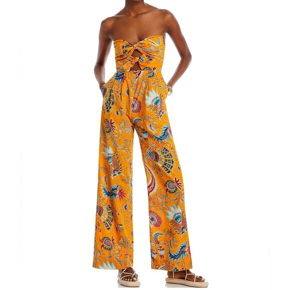 Charina Sarte Talaia Ribbon Strapless Jumpsuit, NWT, Size L - Picture 7 of 16